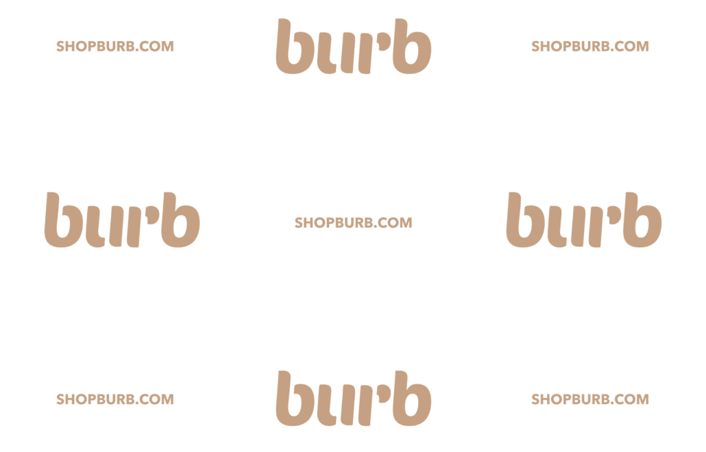 Branded Window Paper for Burb, International Cannabis Brand