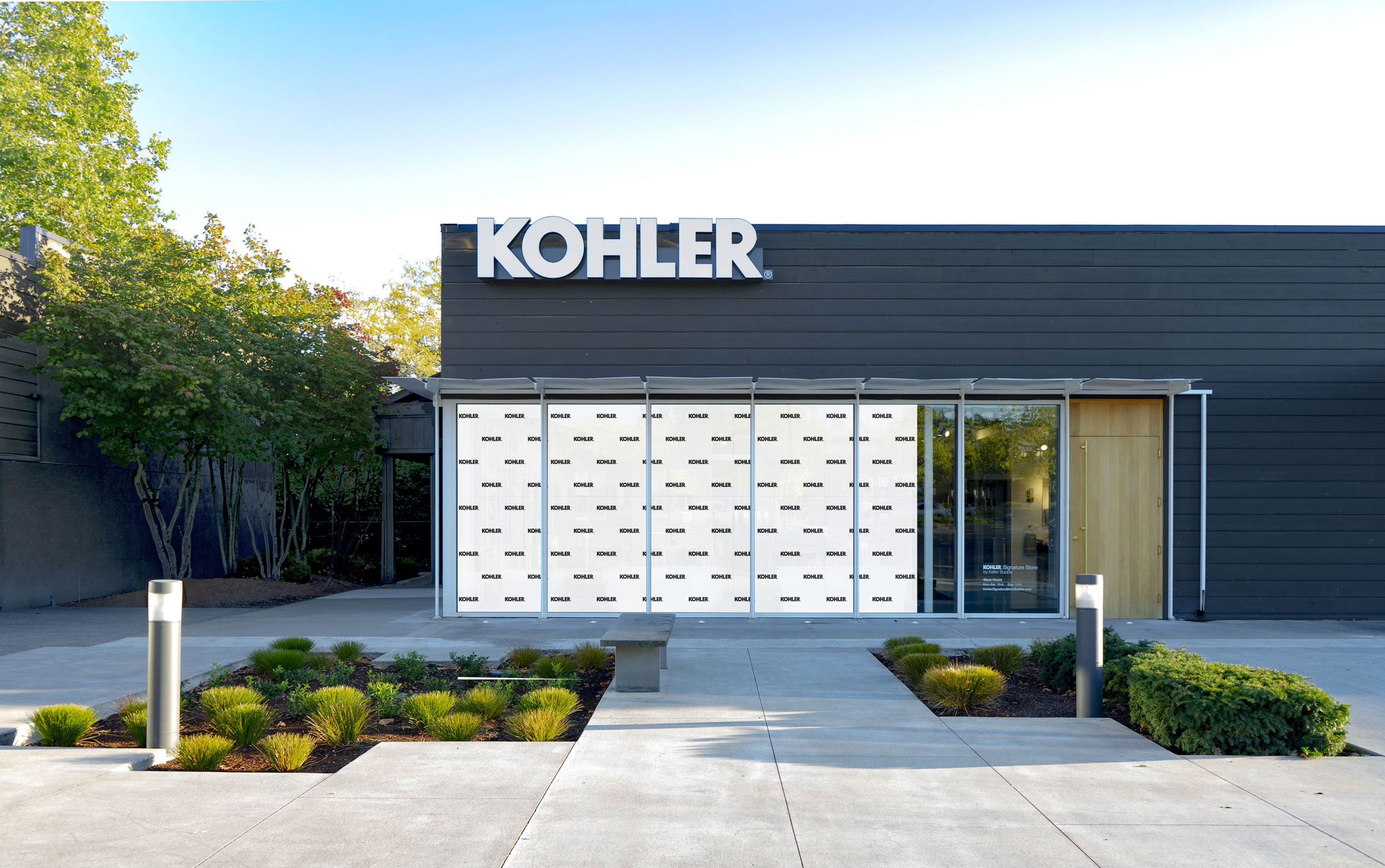 Kohler Branded Window Paper, Kohler Signature Store